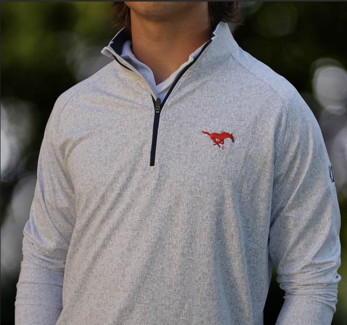 Custom golf apparel with logo embroidery for tournaments and country clubs